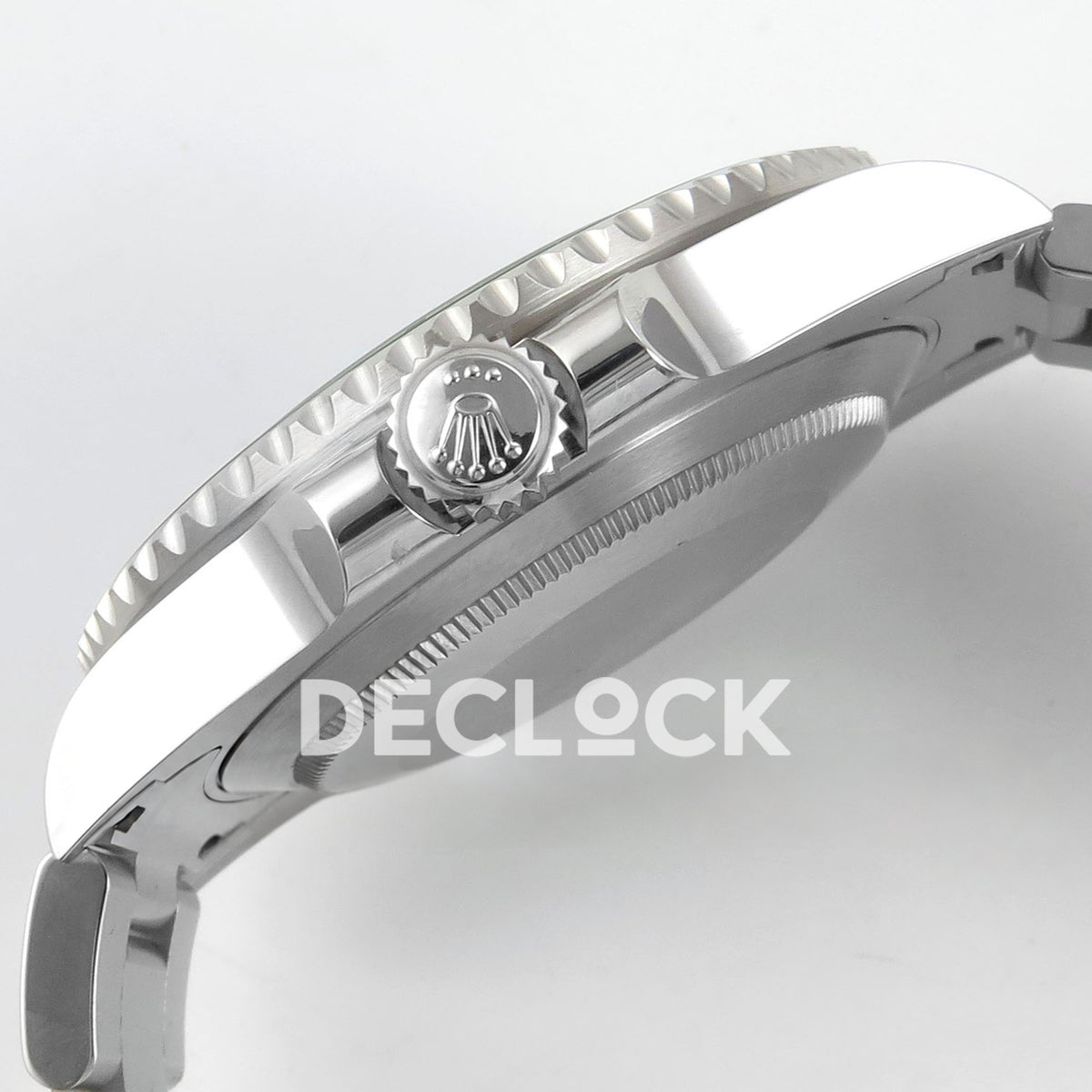 Rolex Submariner 116610LV 40mm EWEF Green Dial A3135 replica - crown side