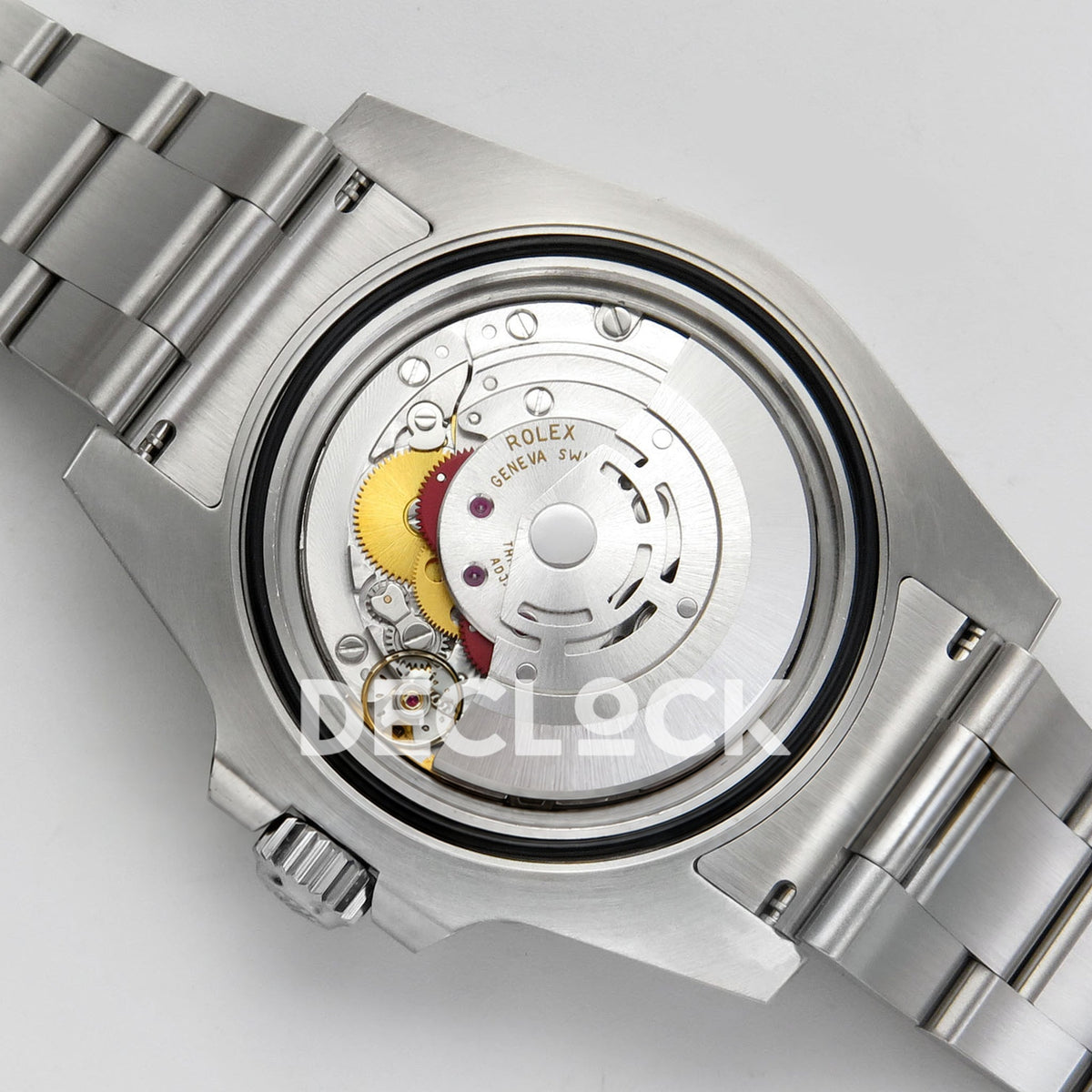 Rolex Submariner 116610LV 40mm EWEF Green Dial A3135 replica - movement back