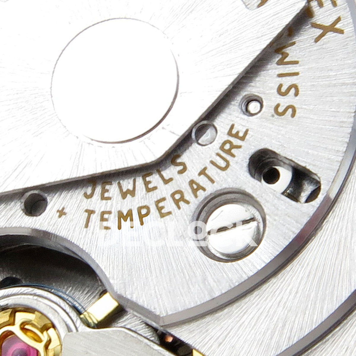 Rolex Submariner 116610LV 40mm EWEF Green Dial A3135 replica - movement jewels detail