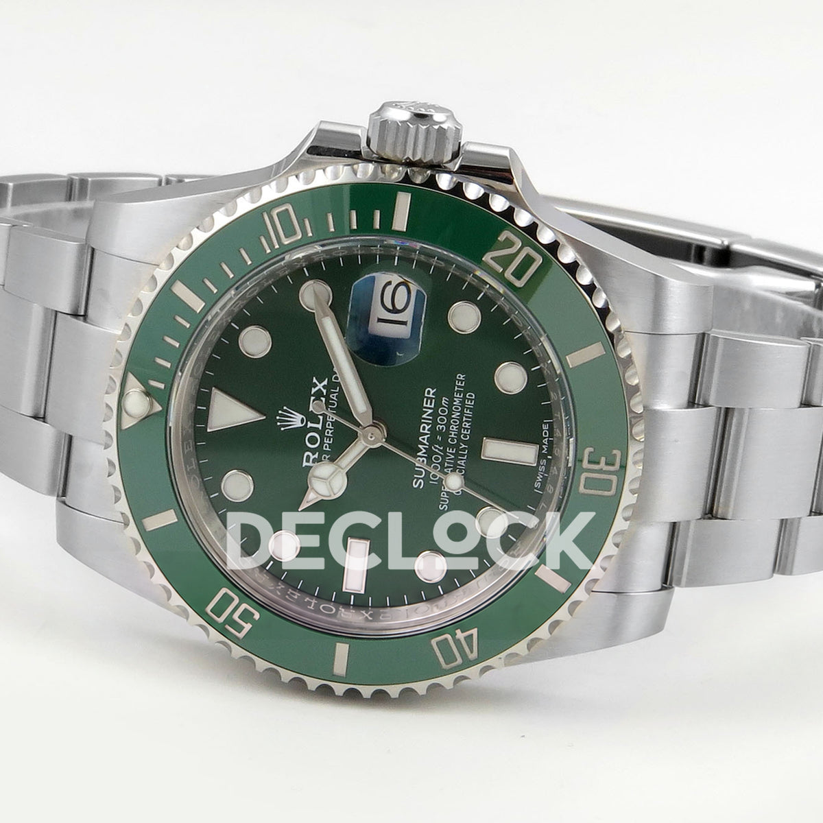 Rolex Submariner 40mm 116610LV VF Green Dial DD3135 replica - full watch right