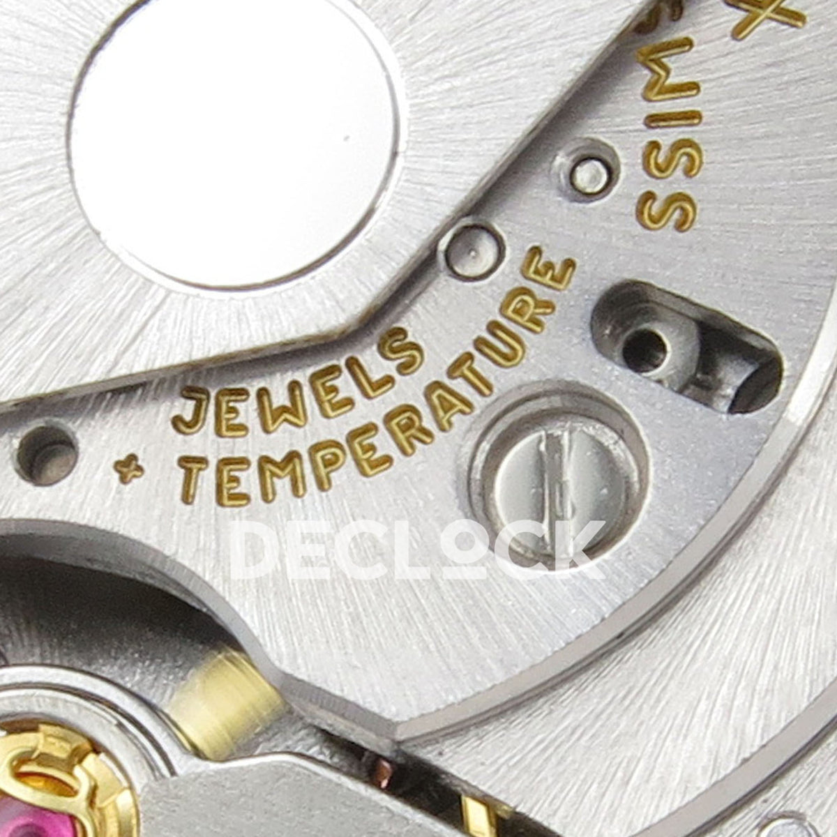 Rolex Submariner 40mm 116610LV VF Green Dial DD3135 replica - movement jewels detail