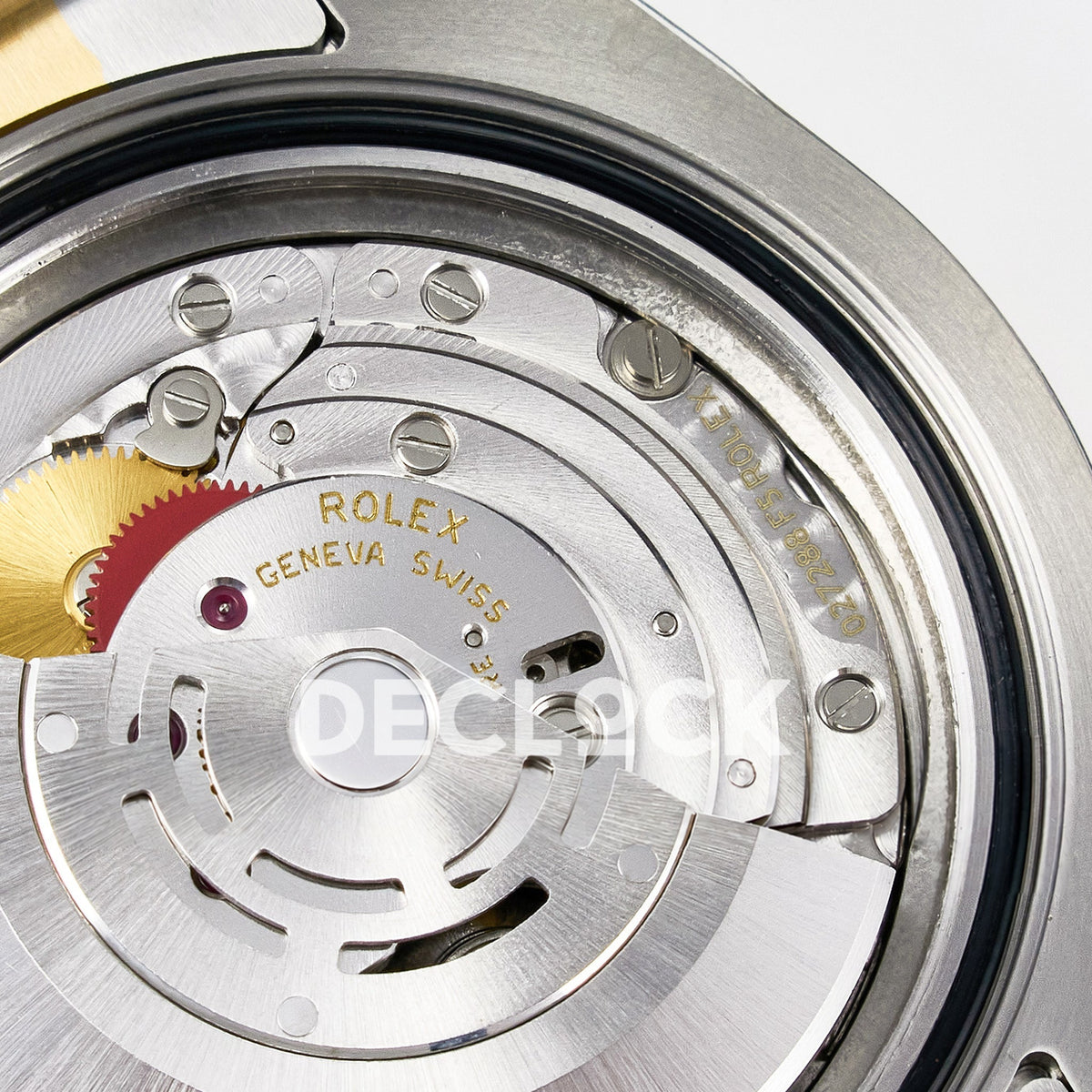 Rolex Submariner 116613LB 40.5mm VSF Two-Tone Blue Dial VS3135 replica - movement upper closeup