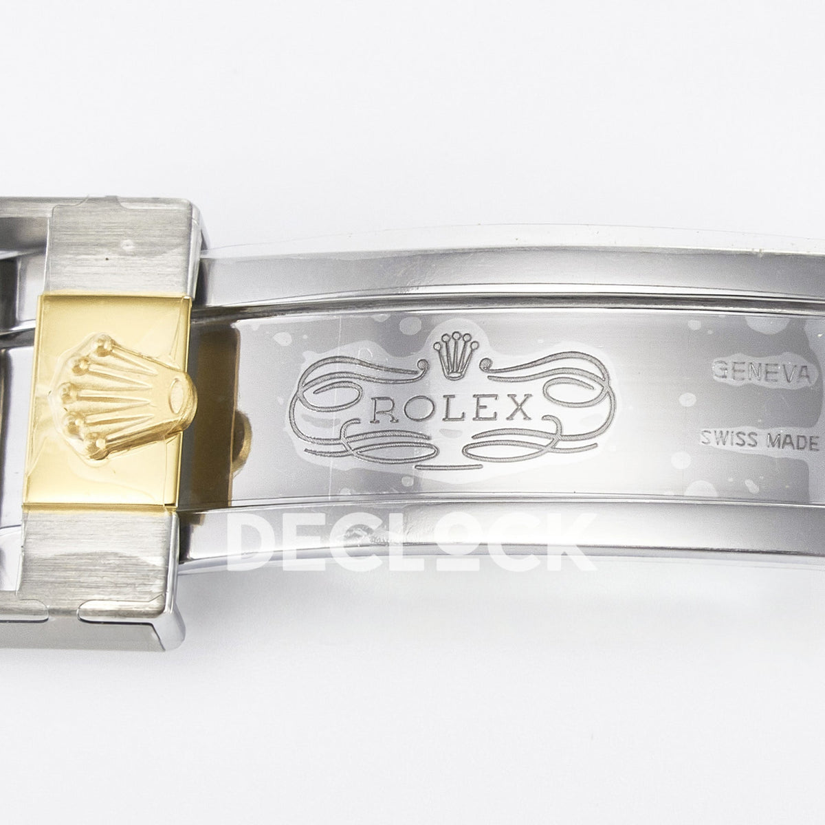 Rolex Submariner 116613LB 40.5mm VSF Two-Tone Blue Dial VS3135 replica - rolex clasp engraving