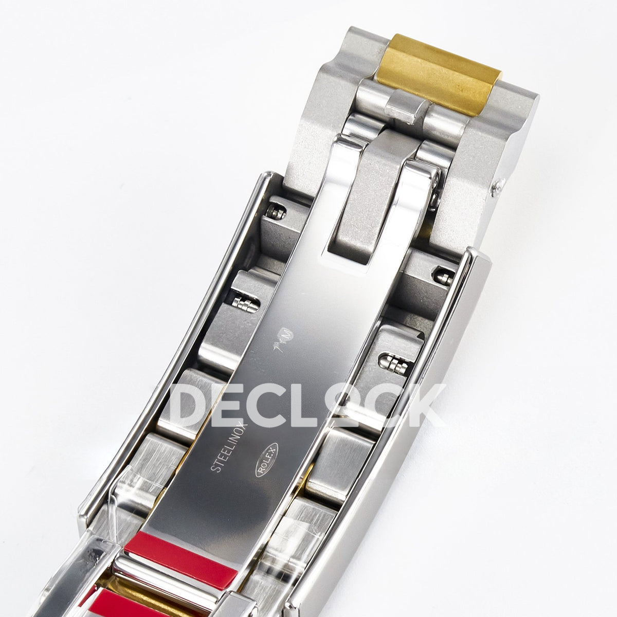 Rolex Submariner 116613LB 40mm ARF Two-Tone Blue Dial SH3135 replica - folding clasp macro