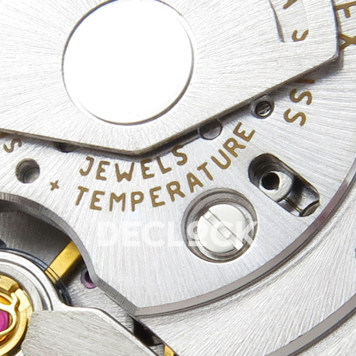 Rolex Submariner 116613LB 40mm EWEF Two-Tone Blue Dial A3135 replica - movement jewels detail