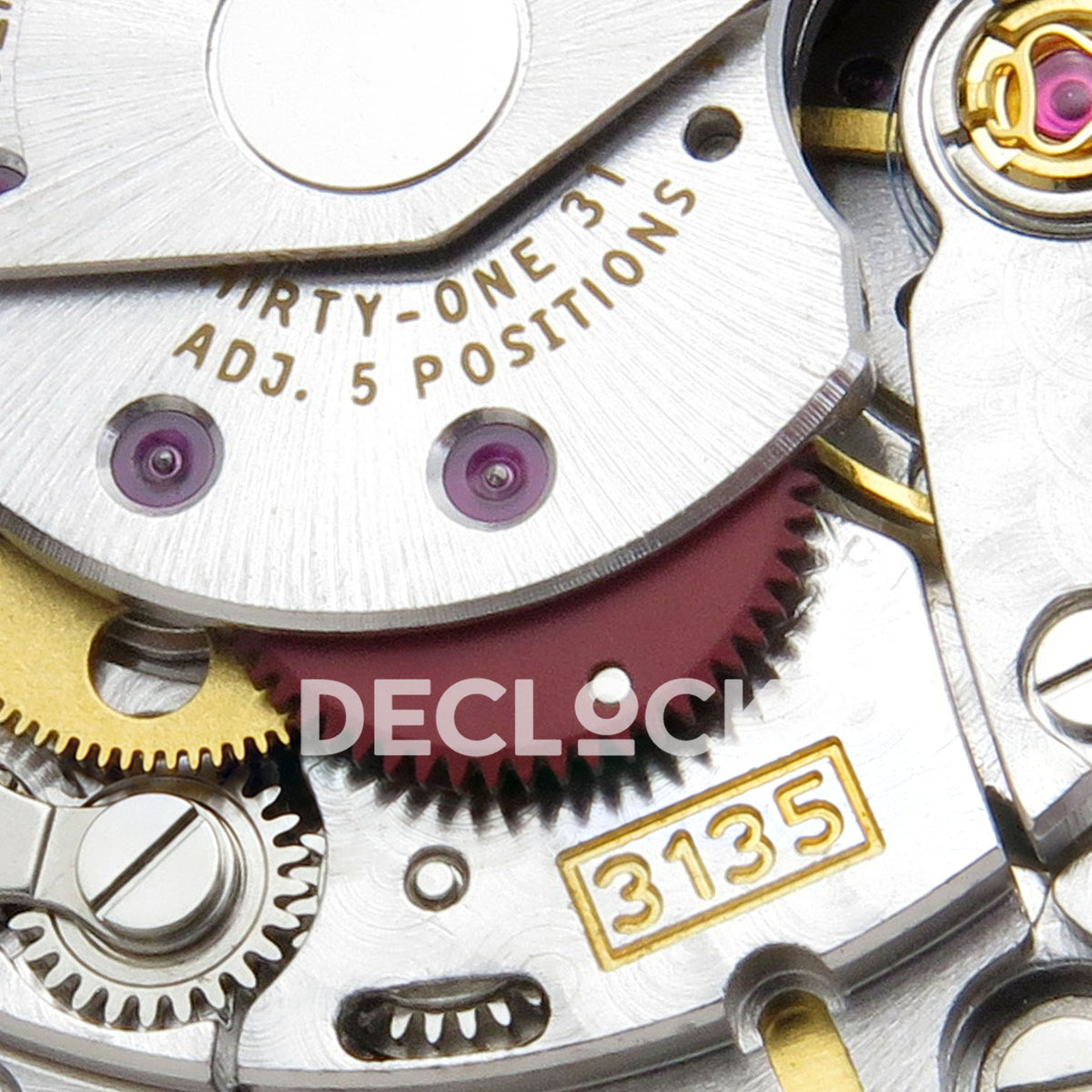 Rolex Submariner 116613LB 40mm EWEF Two-Tone Blue Dial A3135 replica - calibre detail