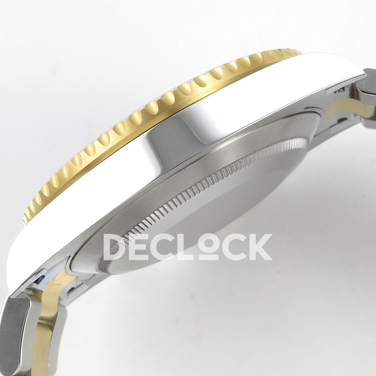 Rolex Submariner 116613LB 40mm RCF Two-Tone Blue Dial A3135 replica - case side