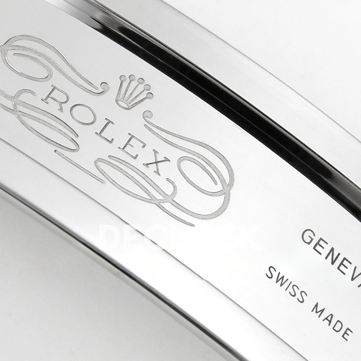 Rolex Submariner 116613LB 40mm RCF Two-Tone Blue Dial A3135 replica - clasp engraving