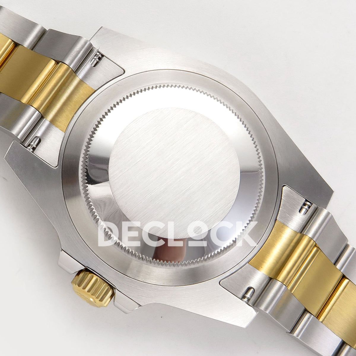 Rolex Submariner 40mm 116613LB WF Two-Tone Blue Dial DD3135 replica - closed caseback