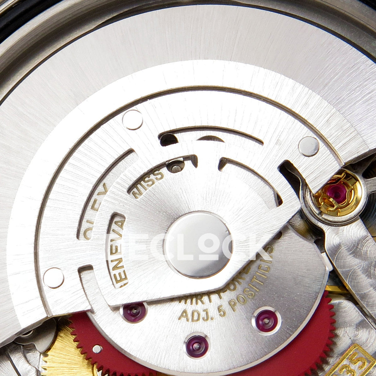 Rolex Submariner 40mm 116613LB WF Two-Tone Blue Dial DD3135 replica - rotor closeup