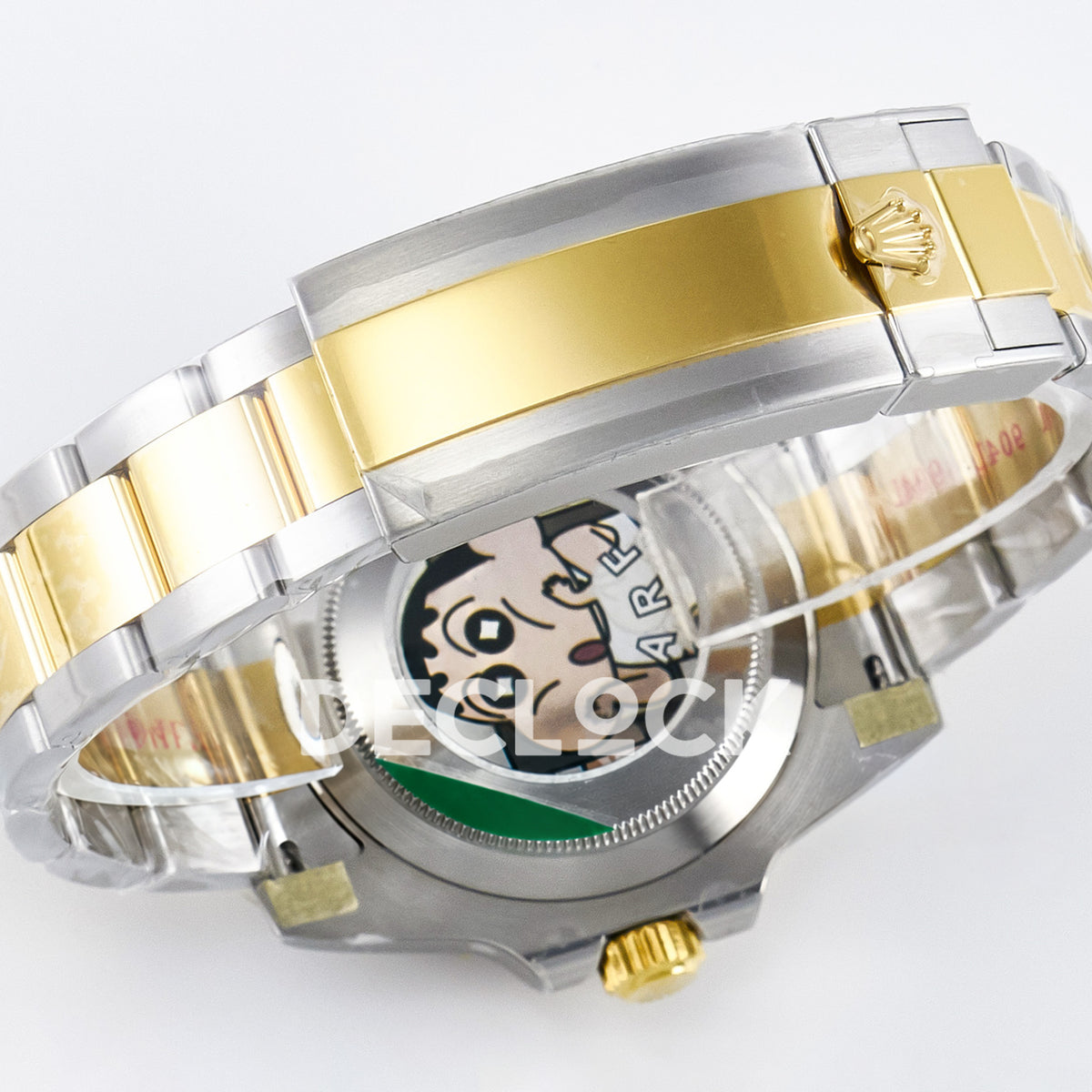 Rolex Submariner 116613LN 40mm ARF Two-Tone Black Dial SH3135 replica - rear bracelet