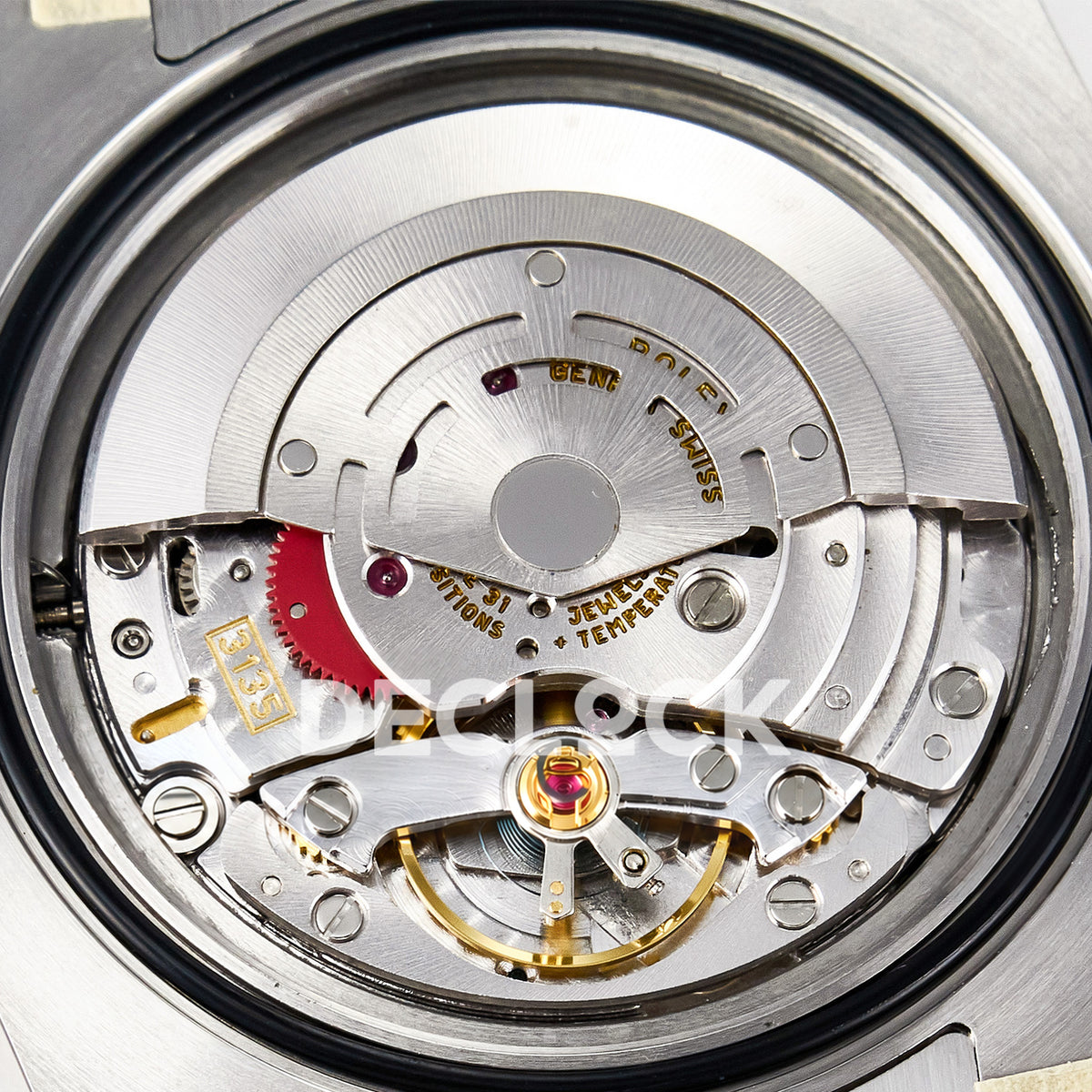 Rolex Submariner 116613LN 40mm ARF Two-Tone Black Dial SH3135 replica - rotor closeup