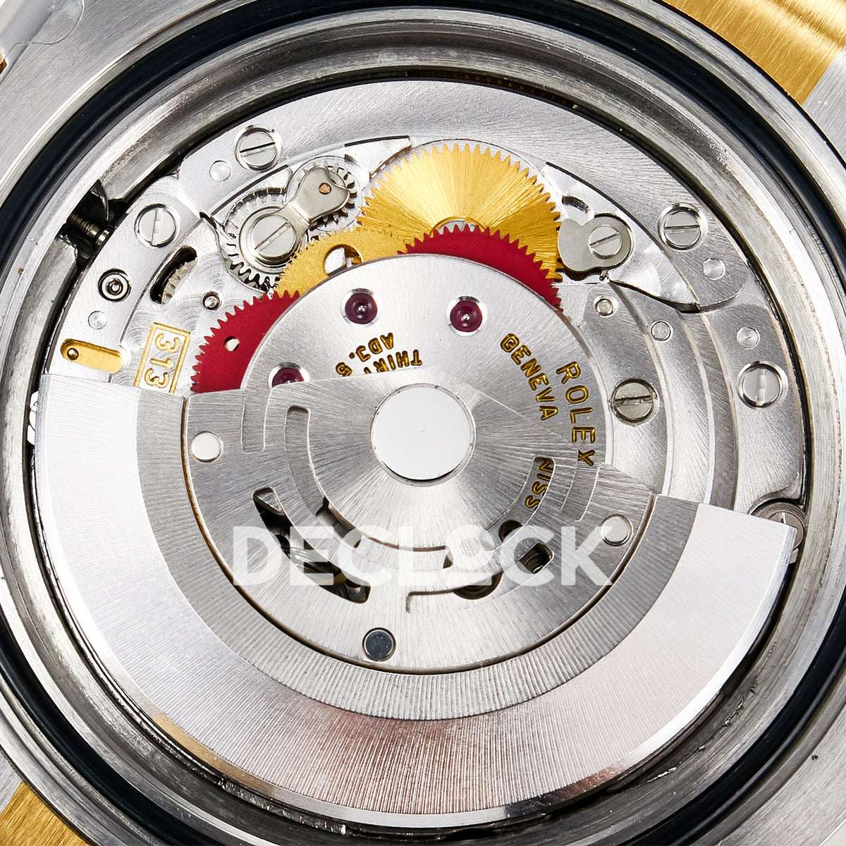 Rolex Submariner 116613LN 40mm ARF Two-Tone Black Dial SH3135 replica - movement case side