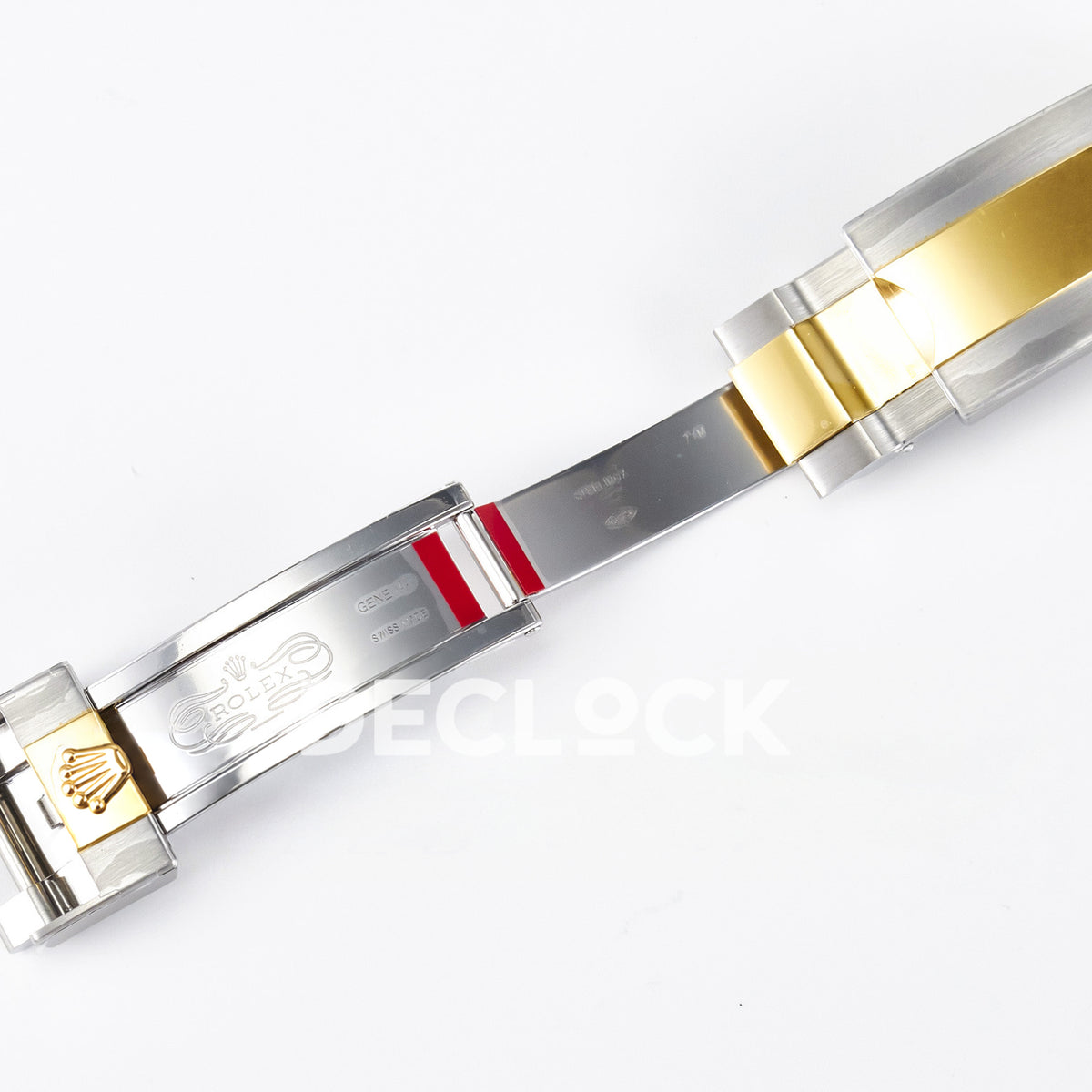 Rolex Submariner 116613LN 40mm ARF Two-Tone Black Dial SH3135 replica - clasp open angle
