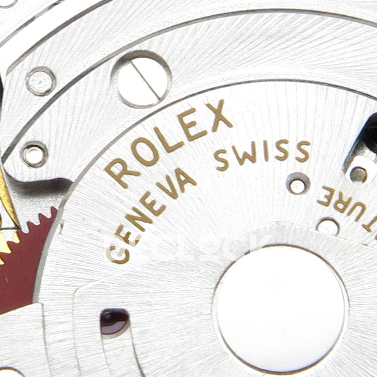 Rolex Submariner 116613LN 40mm EWEF Two-Tone Black Dial A3135 replica - movement engraving