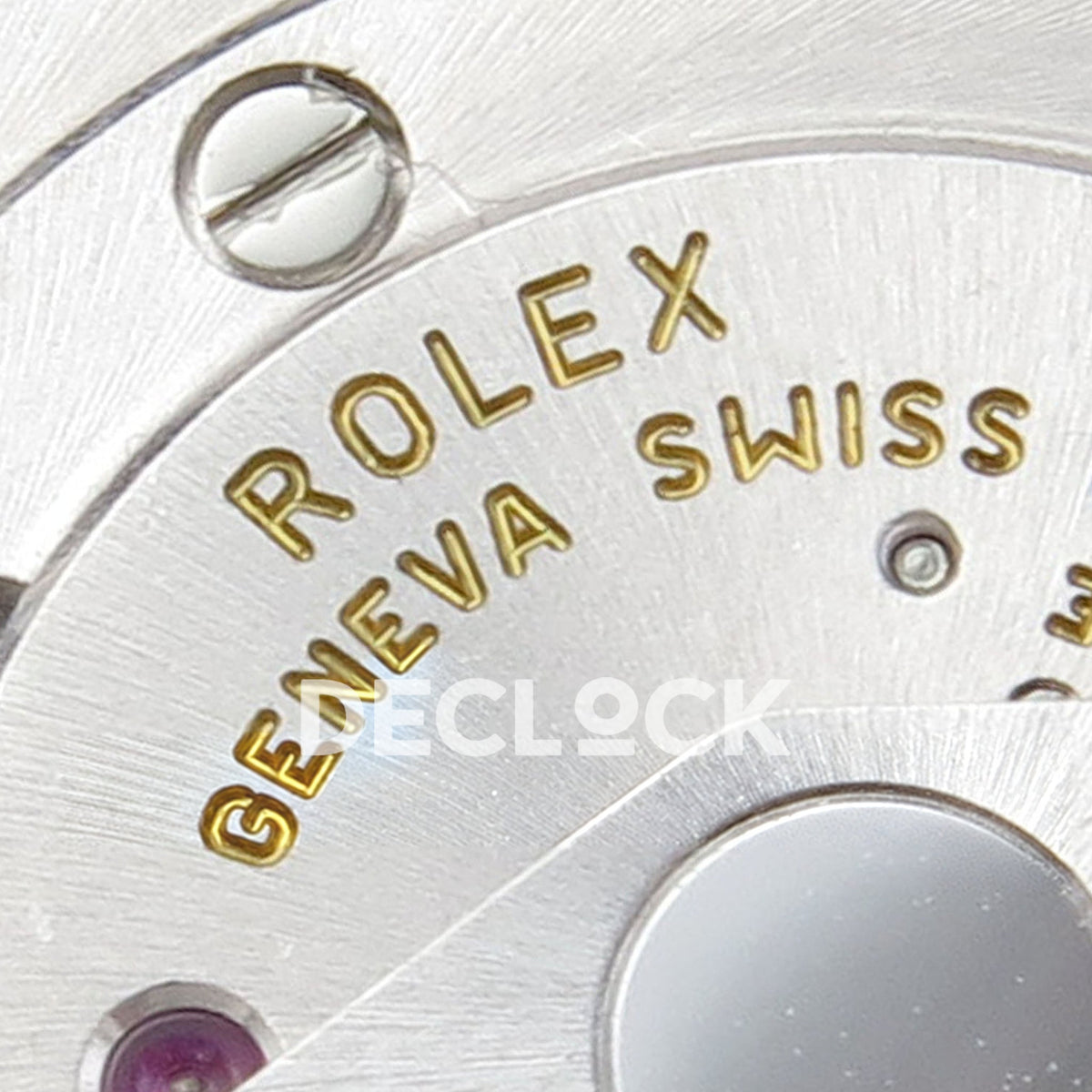 Rolex Submariner 116613LN 40mm RCF Two-Tone Black Dial A3135 replica - movement engraving