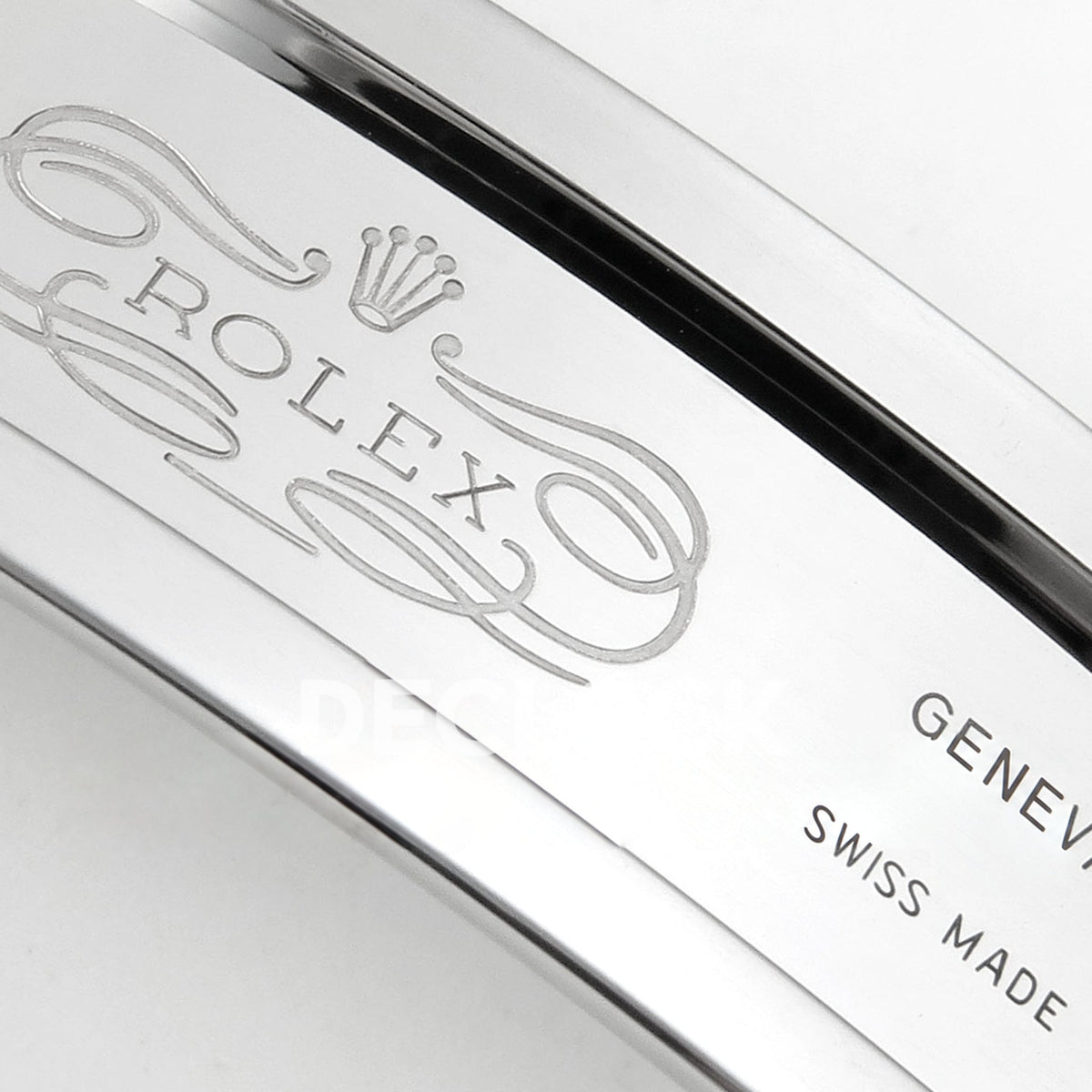 Rolex Submariner 116613LN 40mm RCF Two-Tone Black Dial A3135 replica - clasp engraving