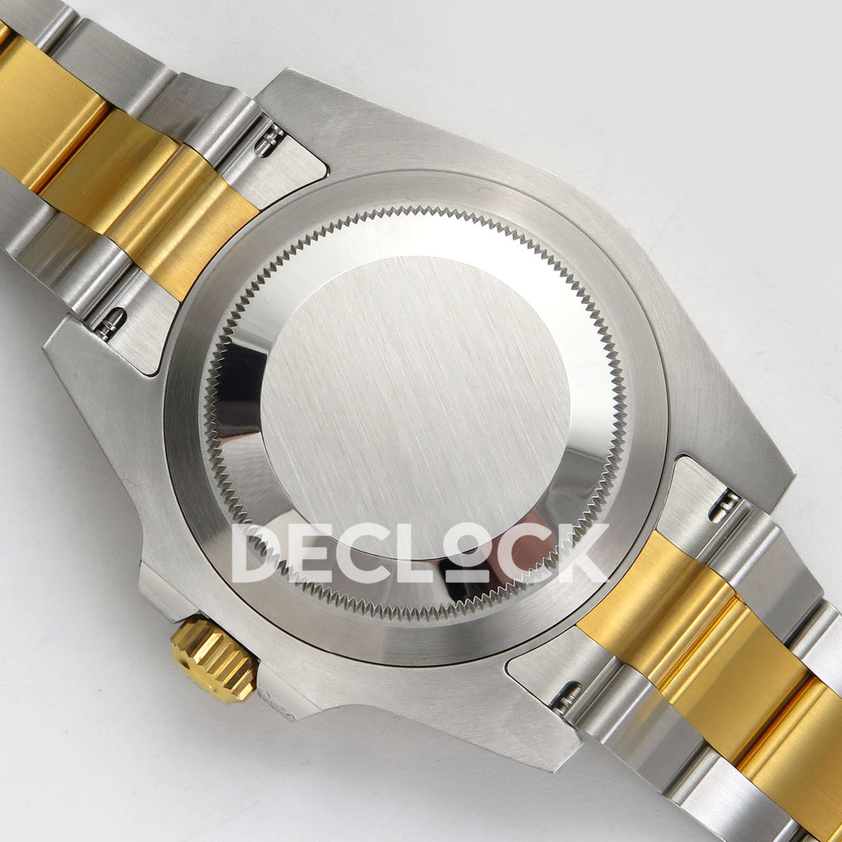 Rolex Submariner 40mm 116613LN VF Two-Tone Black Dial DD3135 replica - caseback exterior