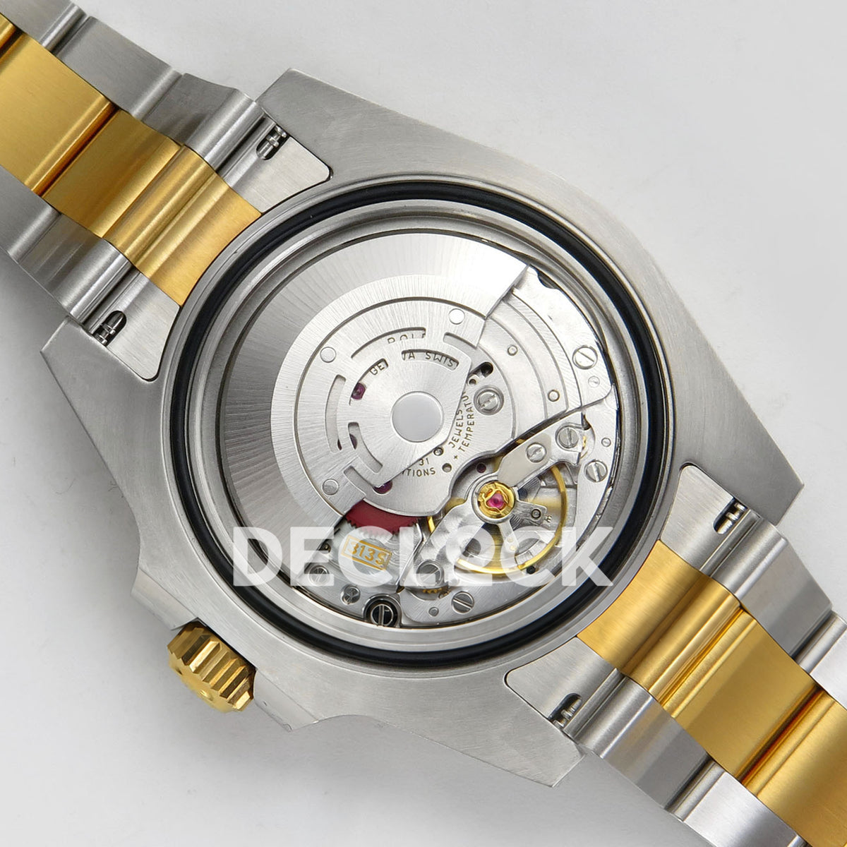Rolex Submariner 40mm 116613LN VF Two-Tone Black Dial DD3135 replica - movement back