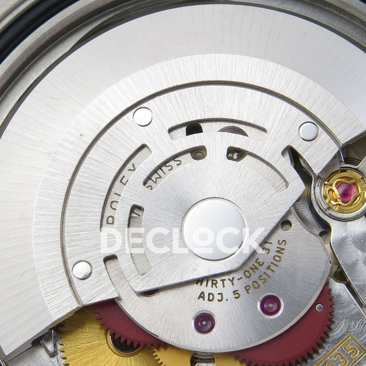 Rolex Submariner 40mm 116613LN VF Two-Tone Black Dial DD3135 replica - rotor detail