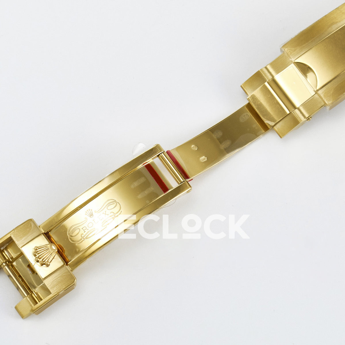Rolex Submariner 116618LB 40.5mm VSF Yellow Gold Blue Dial VS3135 replica - clasp open angle