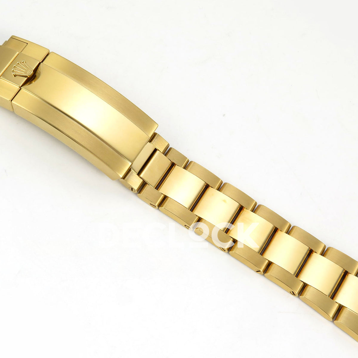 Rolex Submariner 40mm 116618LB VF Yellow Gold Blue Dial DD3135 replica - bracelet clasp