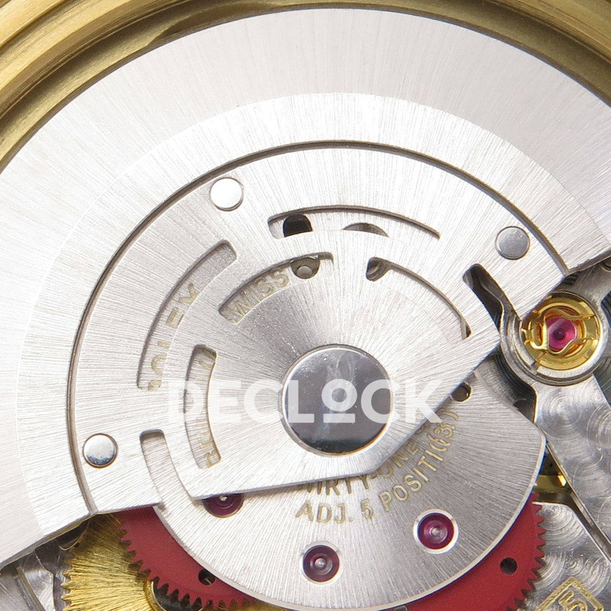 Rolex Submariner 40mm 116618LB WF Blue Dial Yellow Gold DD3135 replica - rotor closeup
