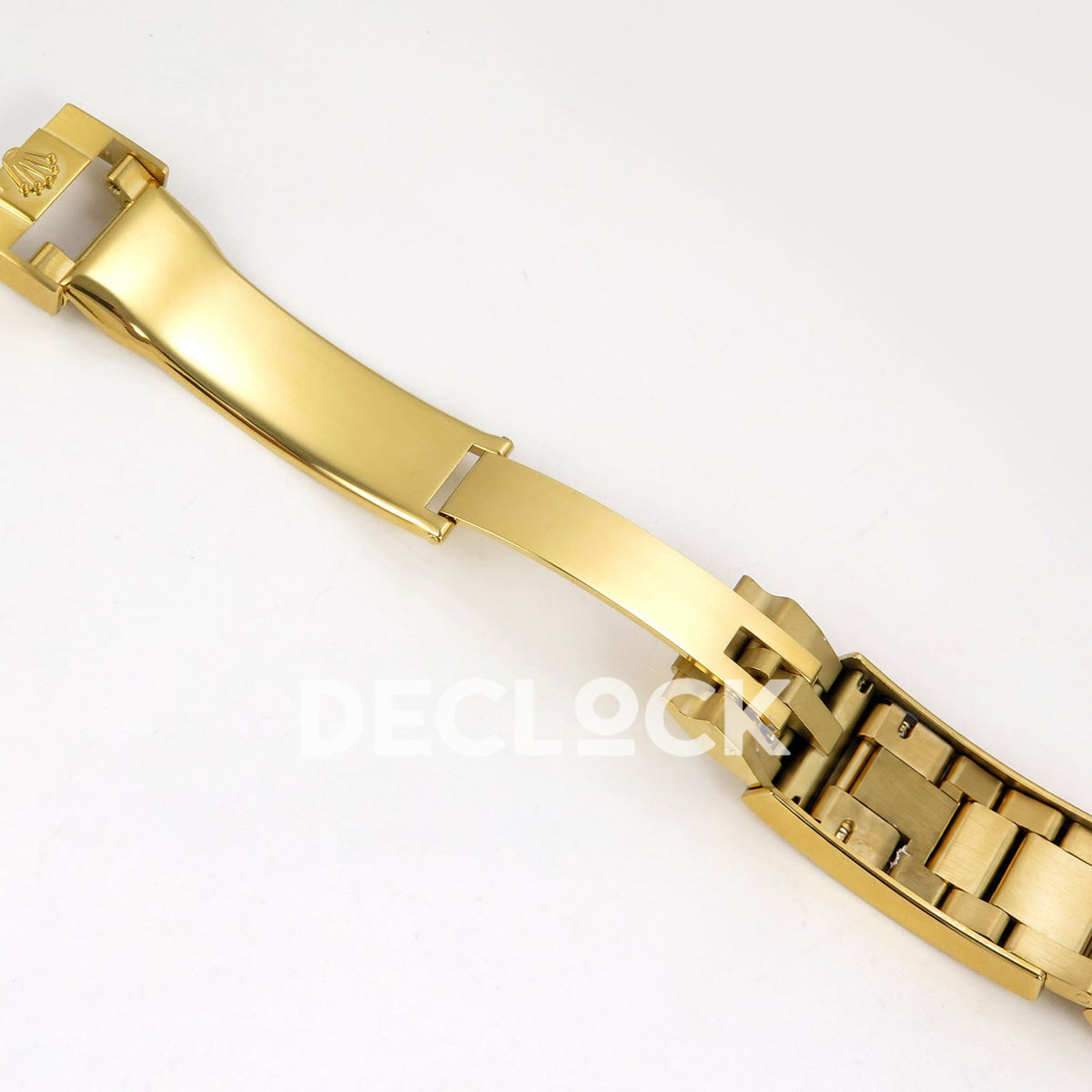 Rolex Submariner 40mm 116618LB WF Blue Dial Yellow Gold DD3135 replica - deployant interior
