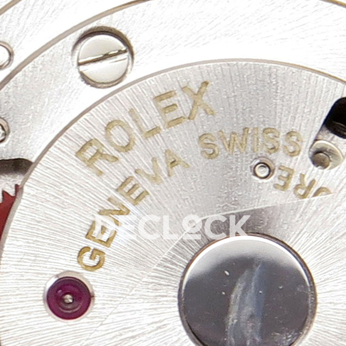 Rolex Submariner 40mm 116618LN WF Black Dial Yellow Gold DD3135 replica - rotor engraving