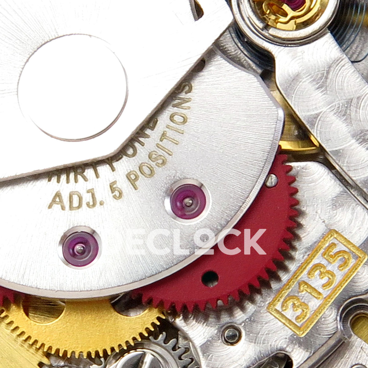 Rolex Submariner 40mm 116618LN WF Black Dial Yellow Gold DD3135 replica - jewel bridge detail