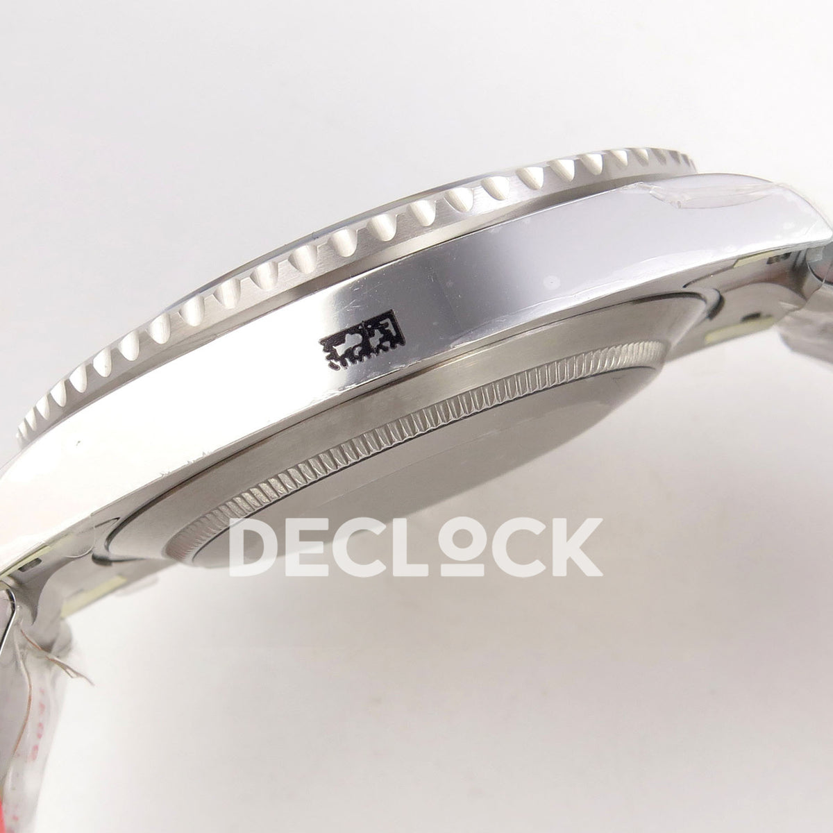 Rolex Submariner 41mm 124060 No Date Gold Maker Black Dial JH3230 Free Sprung replica - case side