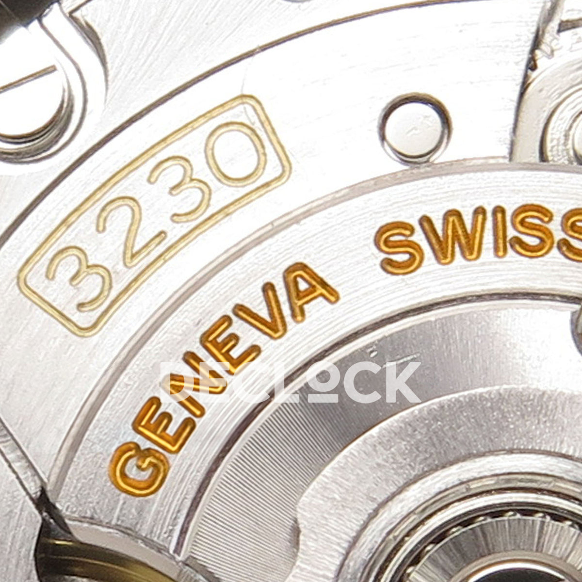 Rolex Submariner 41mm 124060 No Date Gold Maker Black Dial JH3230 Free Sprung replica - calibre detail