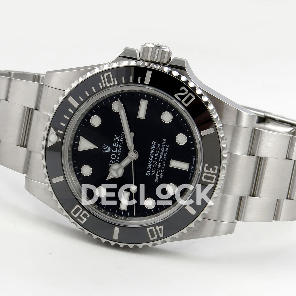 Rolex Submariner 41mm 124060 No Date RCF Black Dial JH3235 replica - full watch right