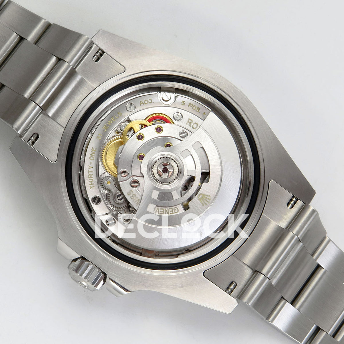 Rolex Submariner 41mm 124060 No Date RCF Black Dial JH3235 replica - movement back
