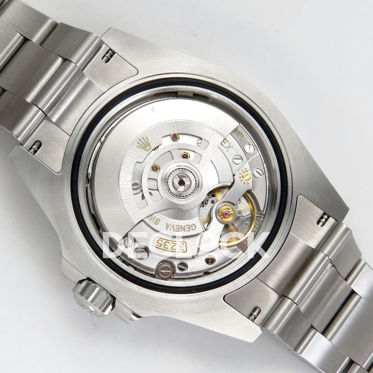 Rolex Submariner 41mm 124060 No Date RCF Black Dial JH3235 replica - movement back angle