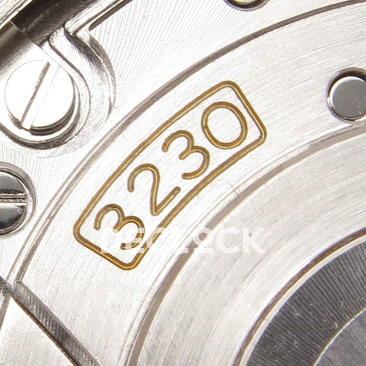 Rolex Submariner 41mm 124060 No Date RICH Black Dial JH3230 V2 Free Sprung replica - calibre detail