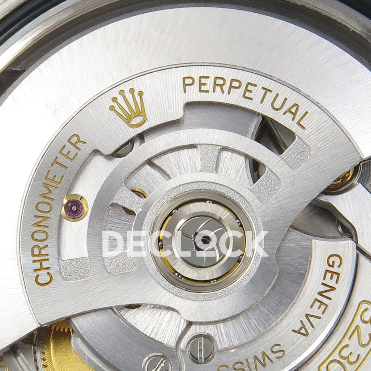 Rolex Submariner 41mm 124060 No Date VF Black Dial DD3230 replica - rotor detail