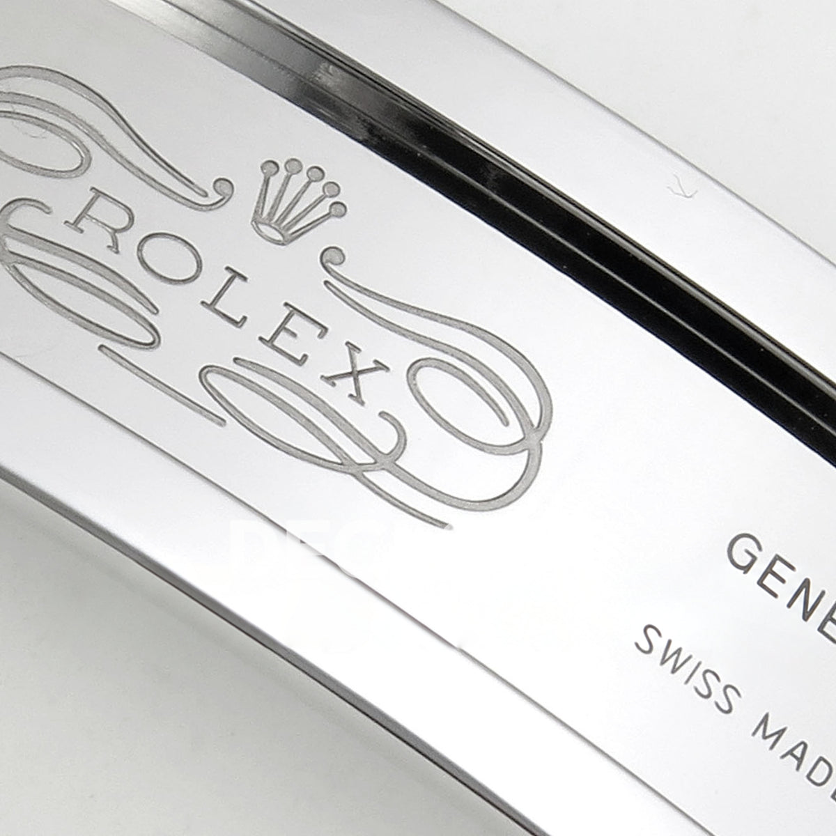 Rolex Submariner 41mm 124060 No Date VF Black Dial DD3230 replica - clasp engraving