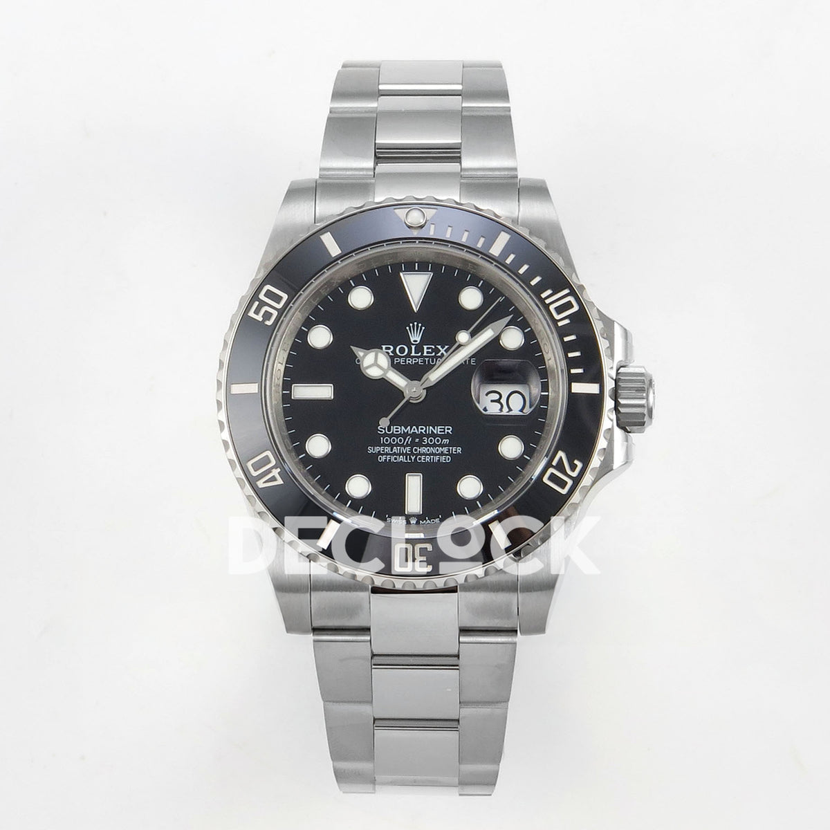 Rolex Submariner 126610LN 41mm QF Black Dial Black Bezel QF3235 replica - front