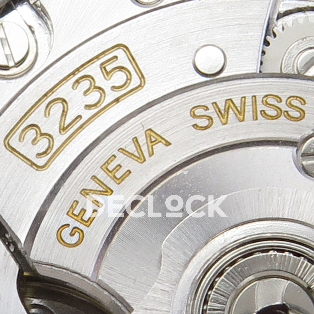 Rolex Submariner 126610LN 41mm QF Black Dial Black Bezel QF3235 replica - movement engraving