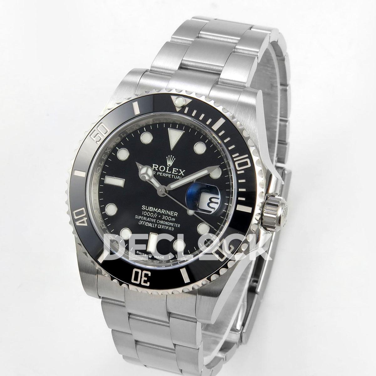 Rolex Submariner 126610LN 41mm VF Black Ceramic DD3235 replica - three quarter
