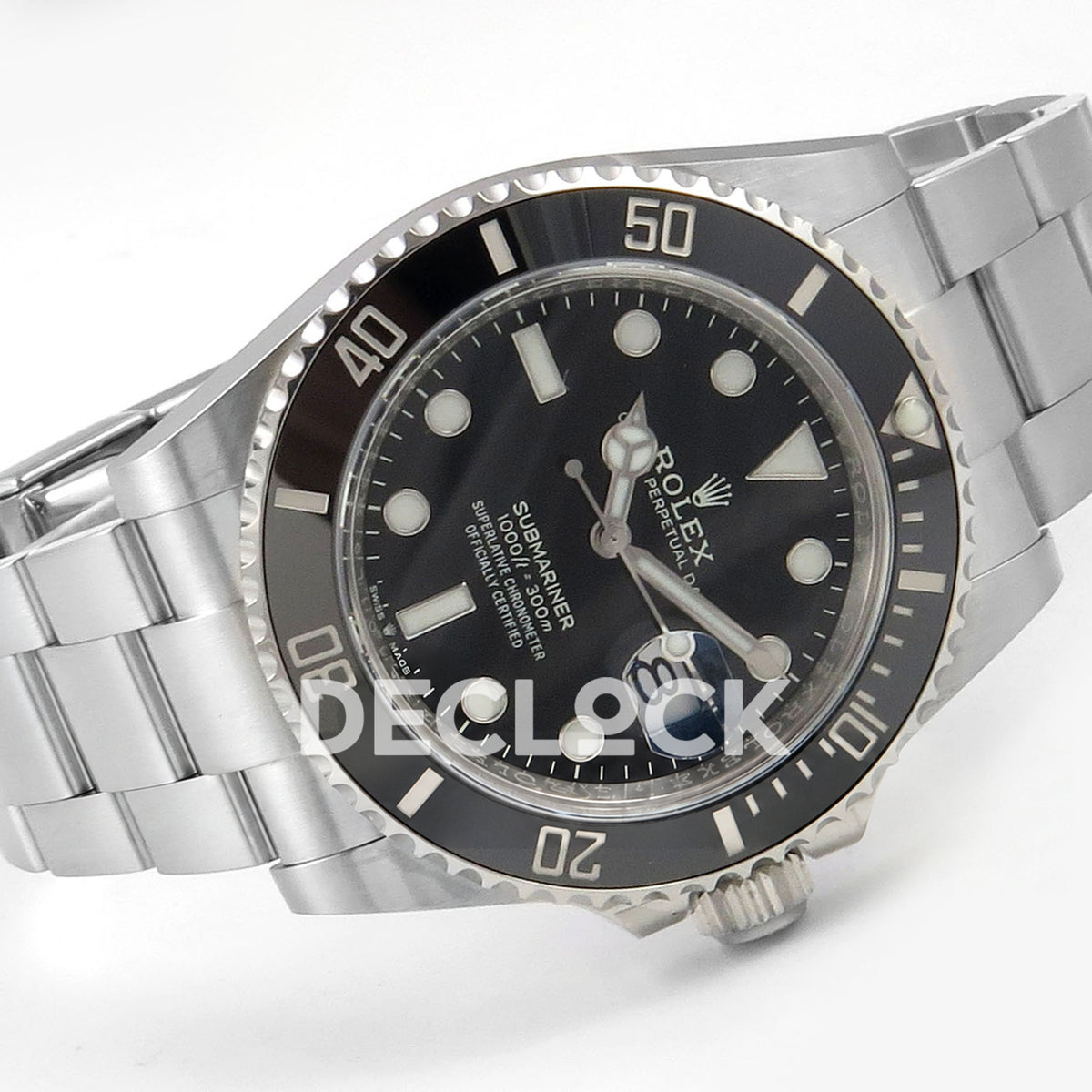 Rolex Submariner 126610LN 41mm VF Black Ceramic DD3235 replica - full watch left