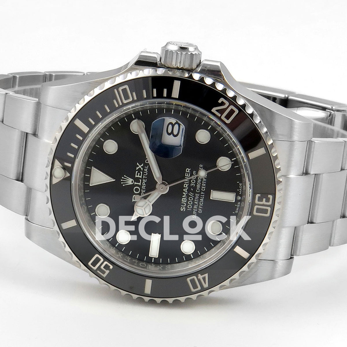 Rolex Submariner 126610LN 41mm VF Black Ceramic DD3235 replica - full watch right