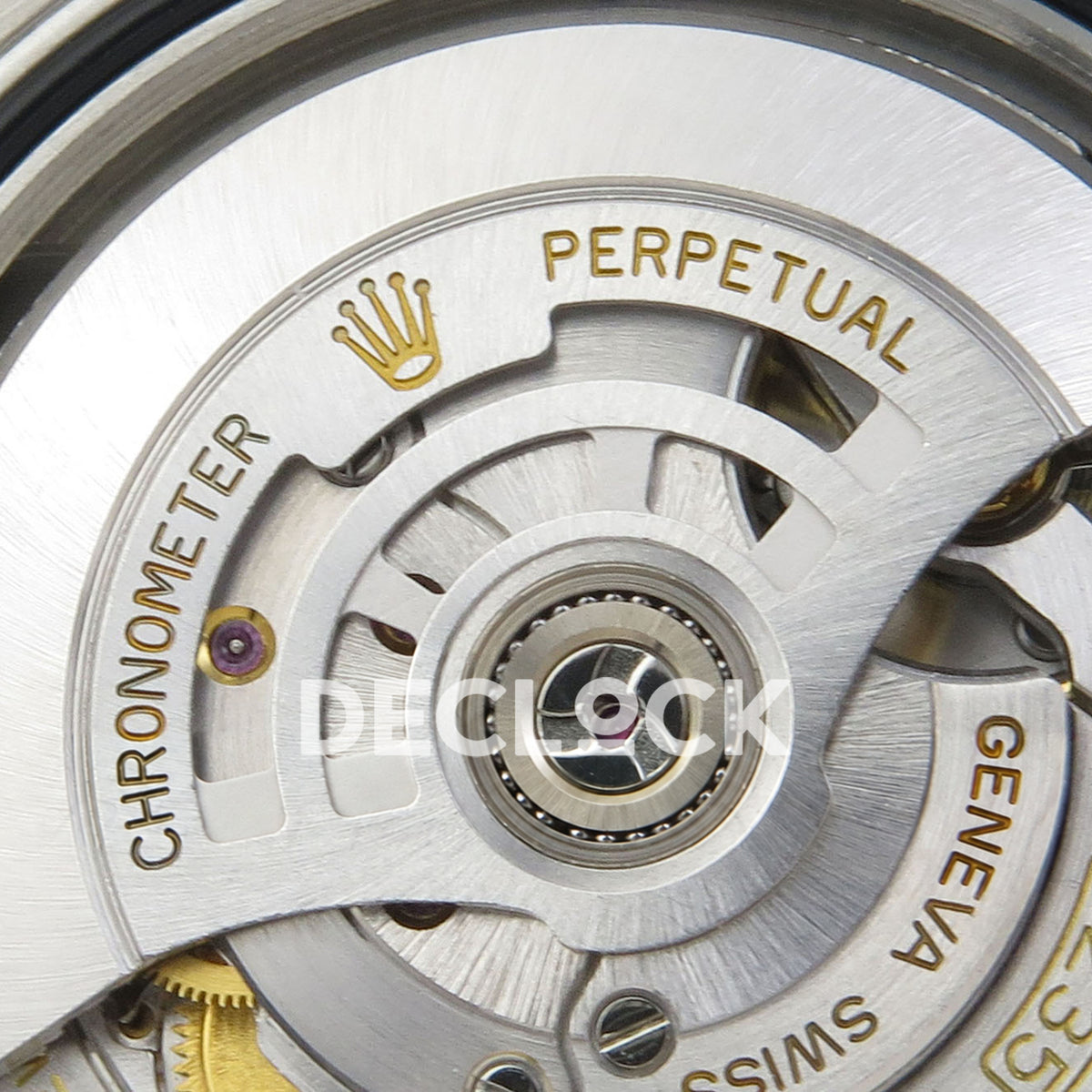 Rolex Submariner 126610LN 41mm VF Black Ceramic DD3235 replica - rotor detail