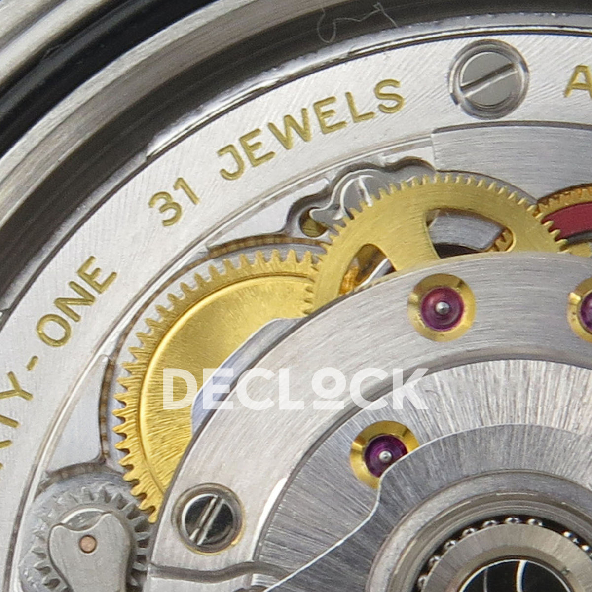 Rolex Submariner 126610LN 41mm VF Black Ceramic DD3235 replica - movement jewels detail