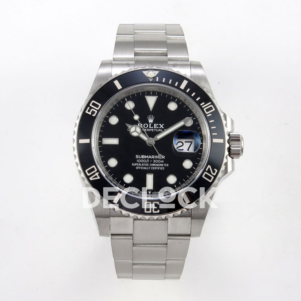 Rolex Submariner 41mm 126610LN ARF Black Dial DD3235 replica - front