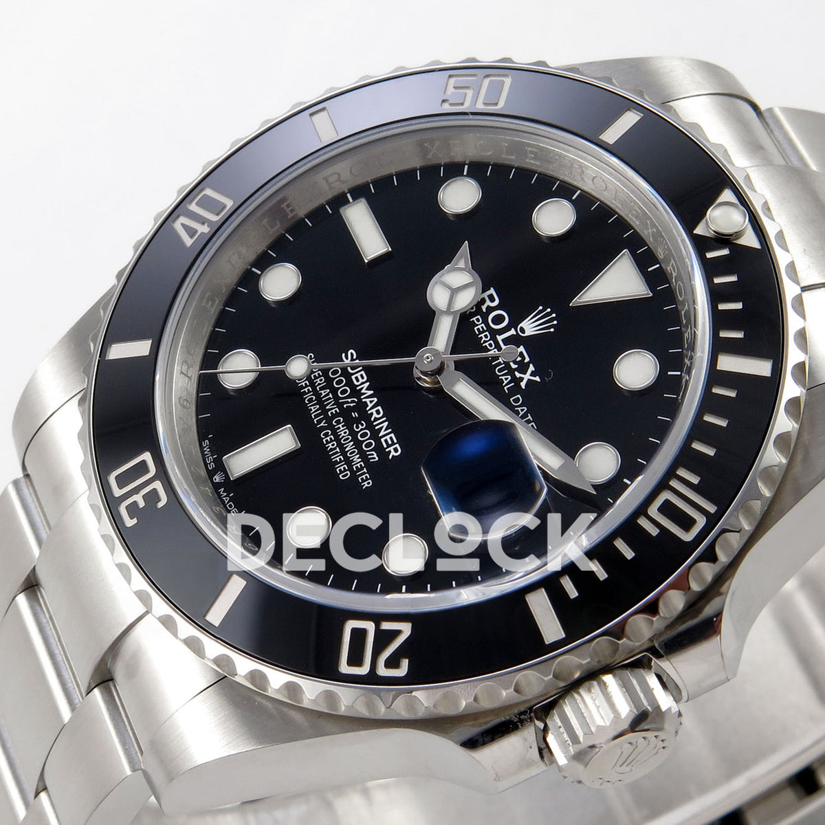 Rolex Submariner 41mm 126610LN ARF Black Dial DD3235 replica - dial angle right