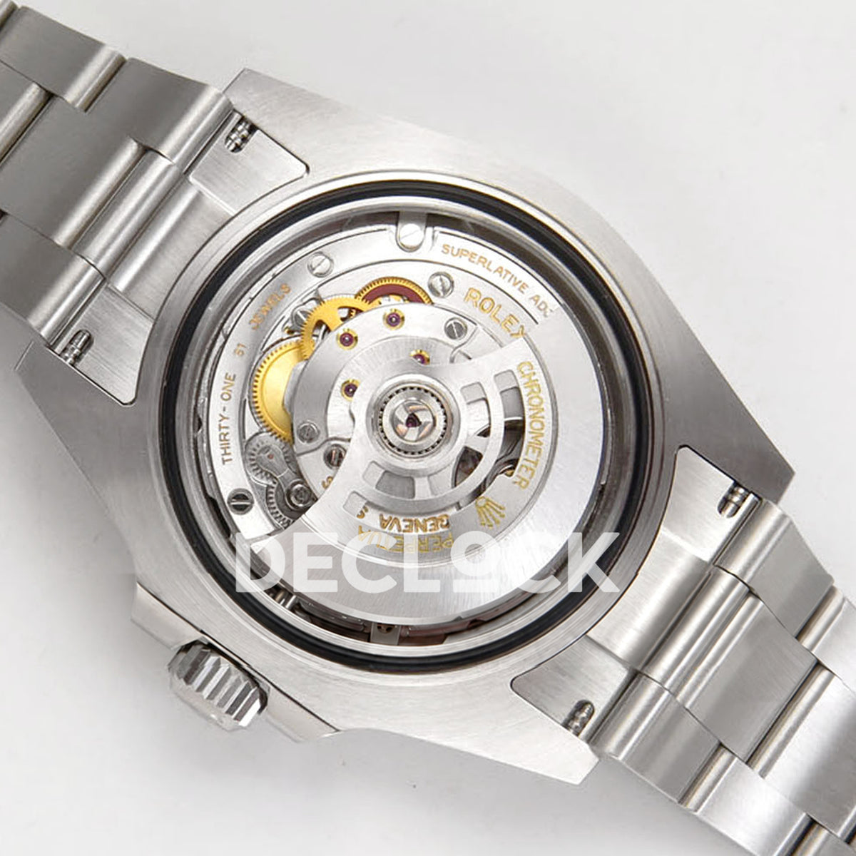 Rolex Submariner 41mm 126610LN ARF Black Dial DD3235 replica - movement back angle