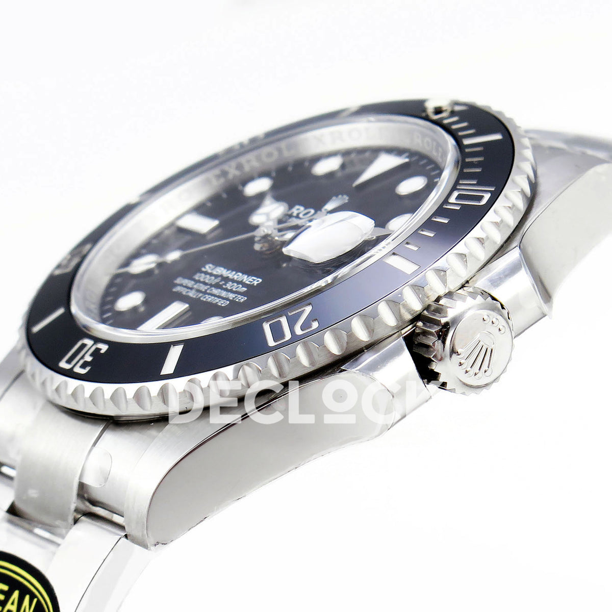 Rolex Submariner 126610LN Clean Factory VR3235 - crown side angle