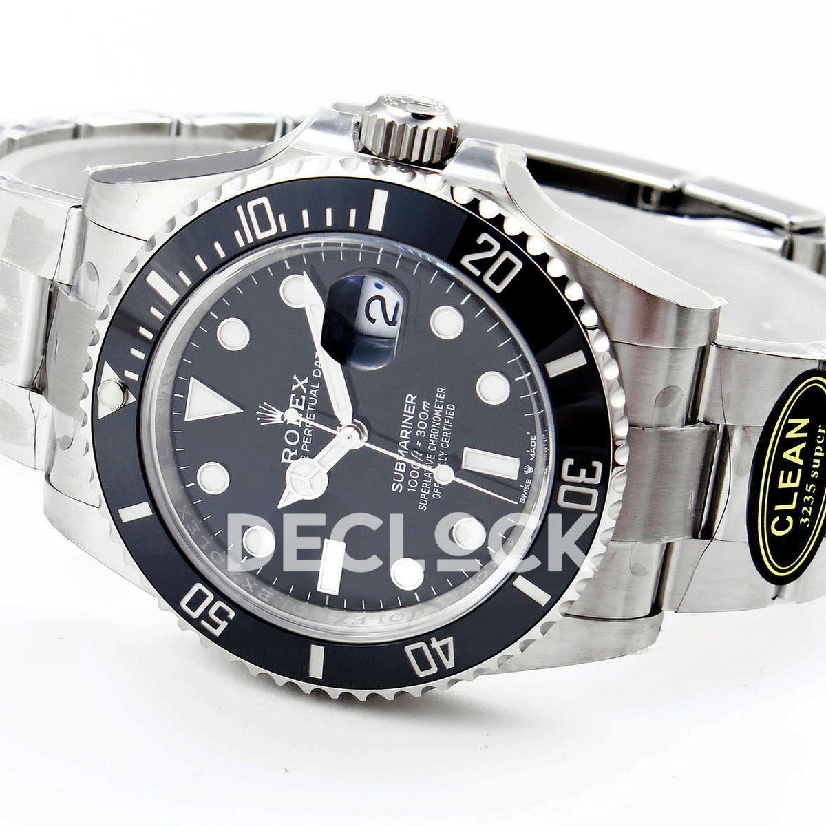 Rolex Submariner 126610LN Clean Factory VR3235 - horizontal front left